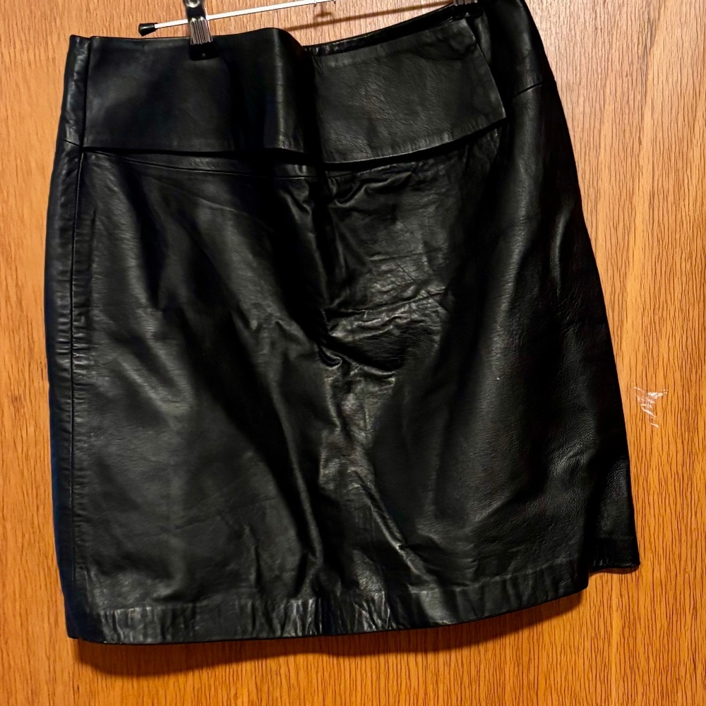 Leather skirt size 6